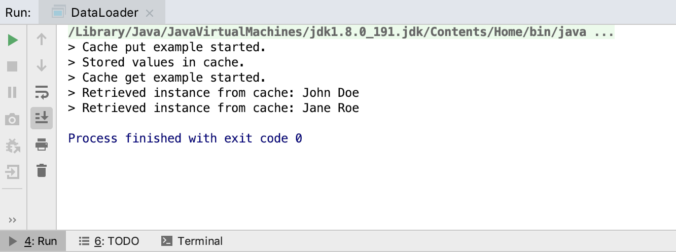 Figure 5. Java Output.