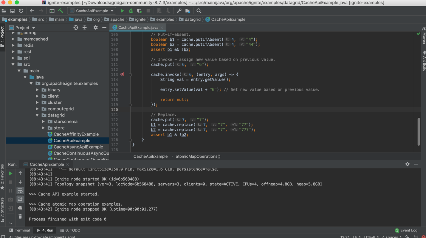 Project in IntelliJ