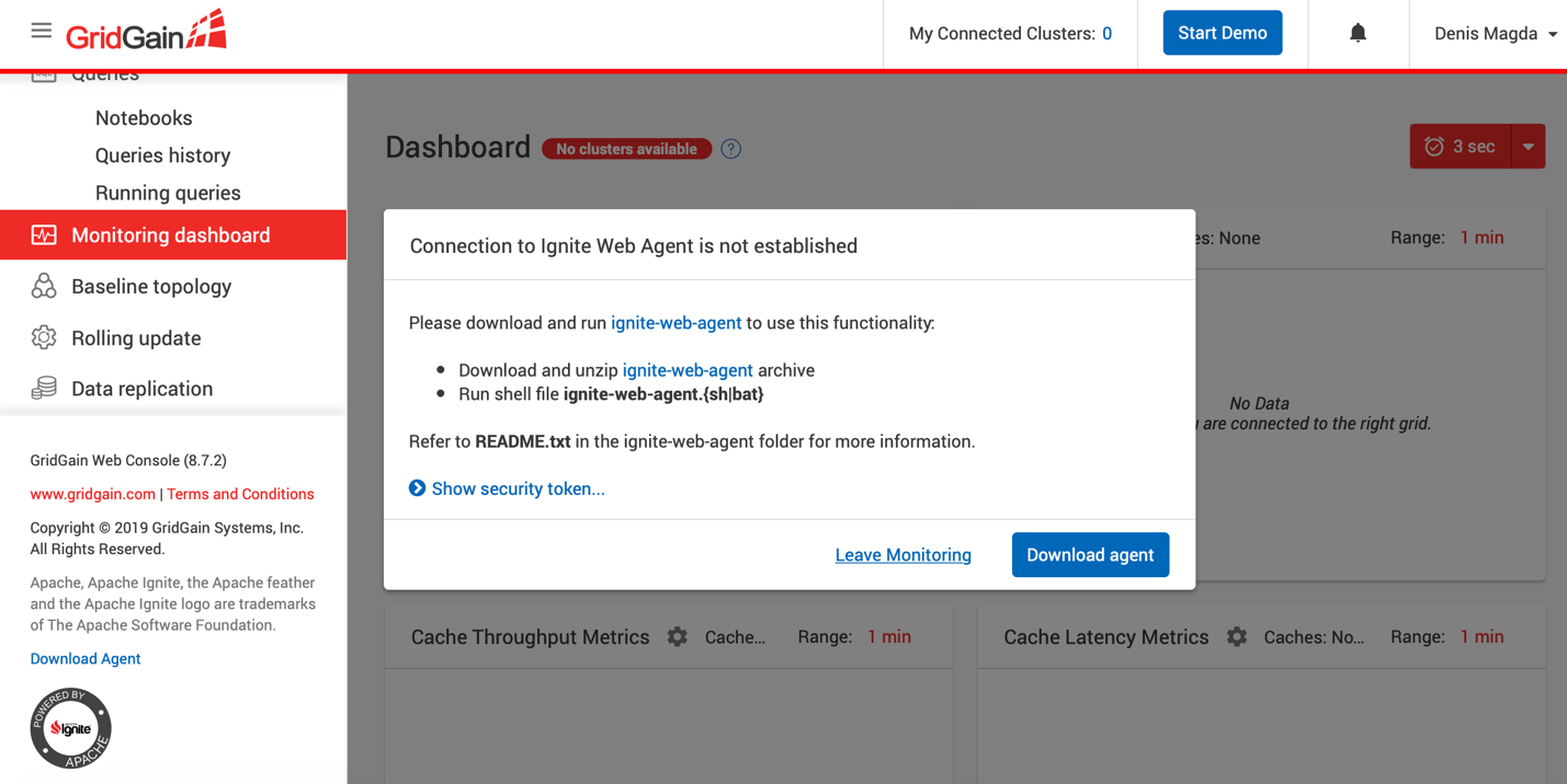 Download the Web Console Agent