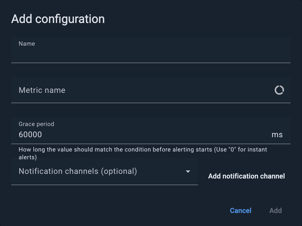 Create Alert