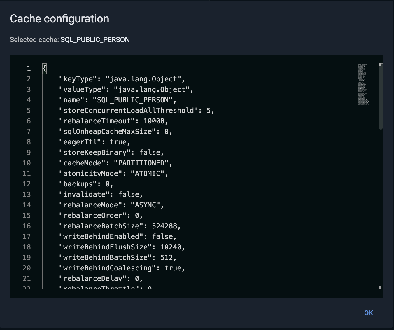 Cache Config