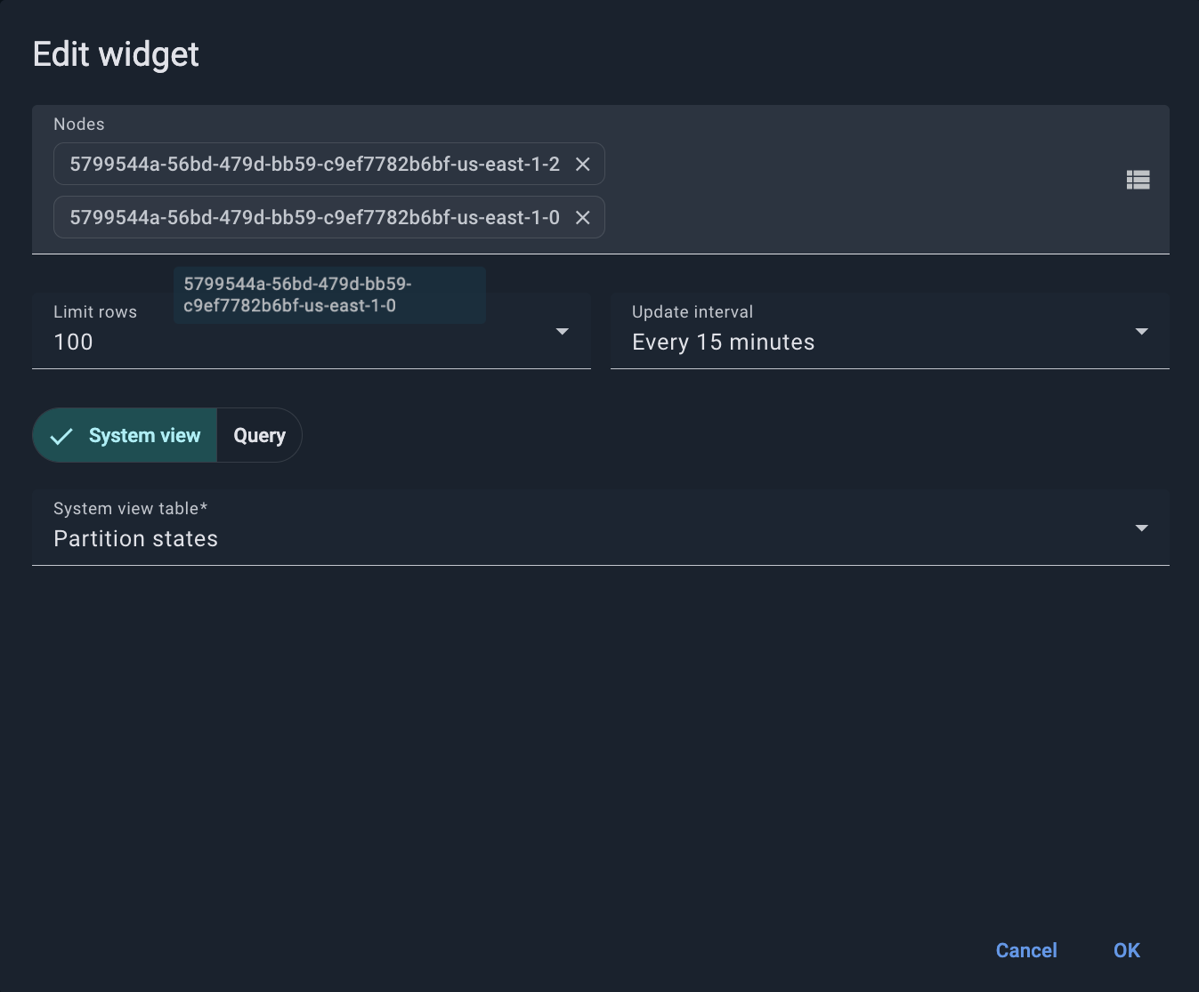 System View