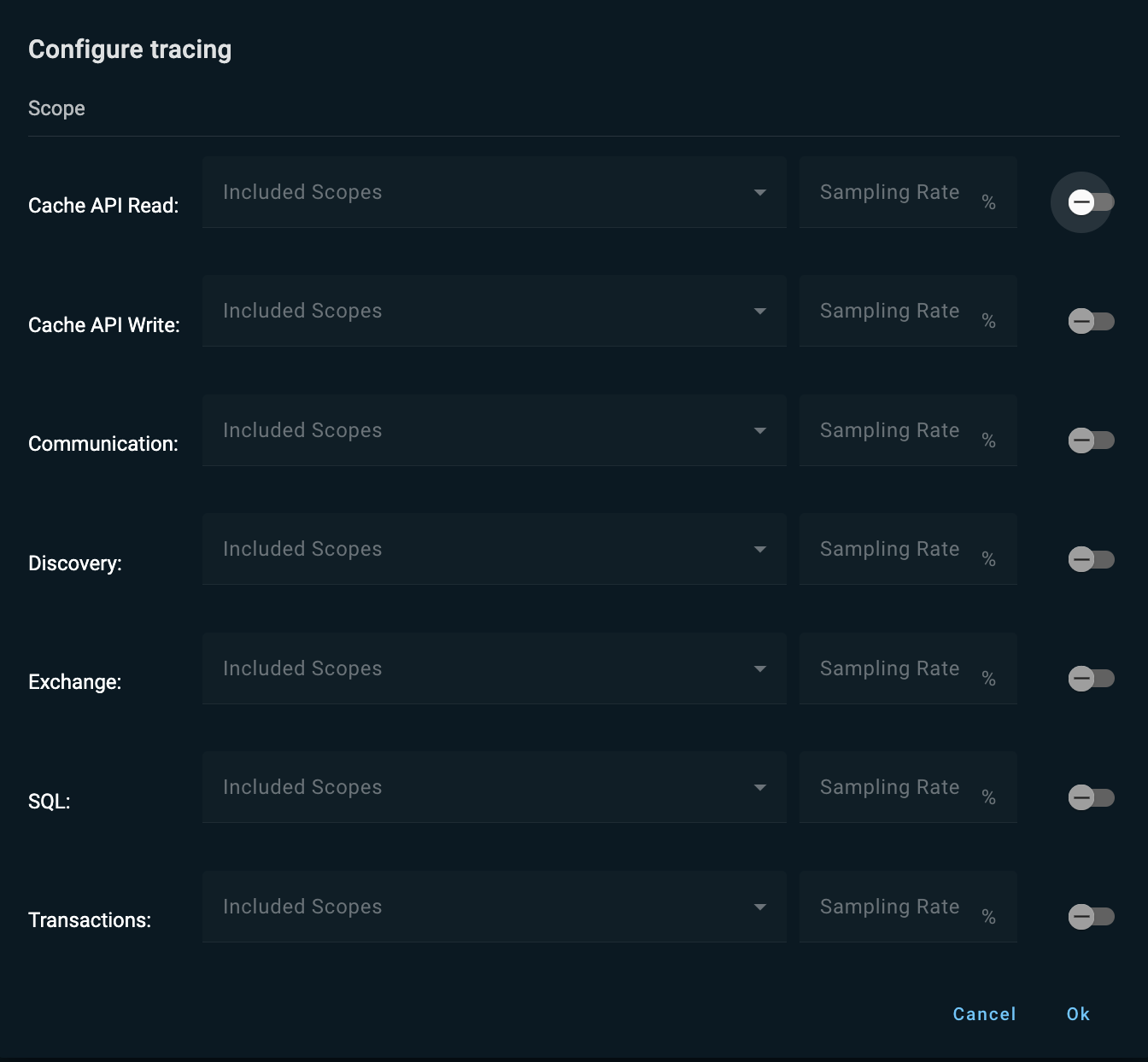 Configure Tracing
