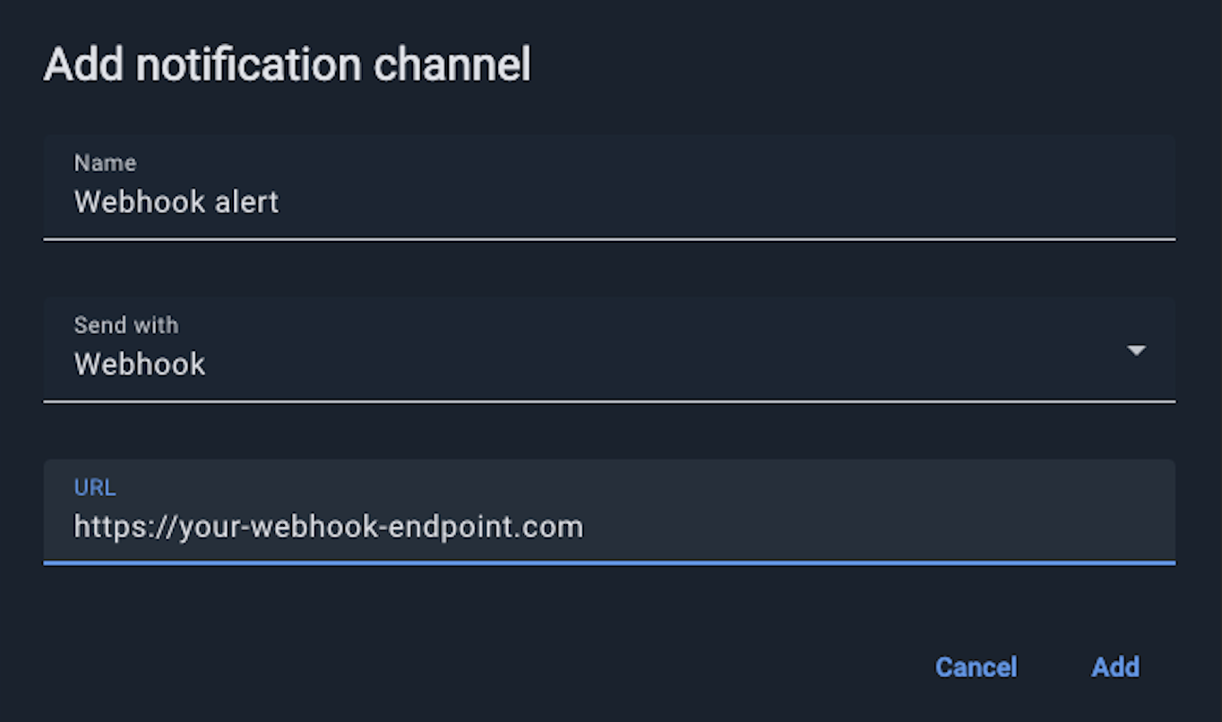 Add Notification Channel