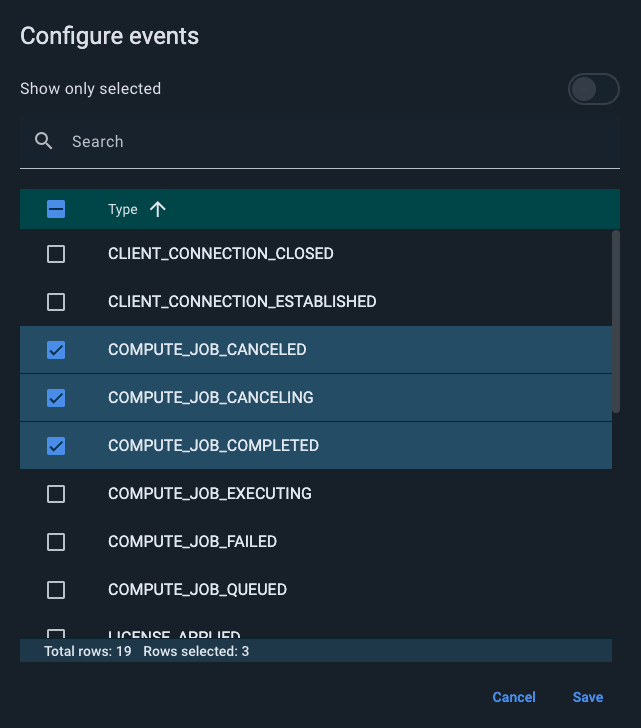 gg9 events configure