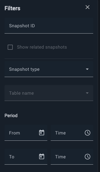 Restore Snapshot