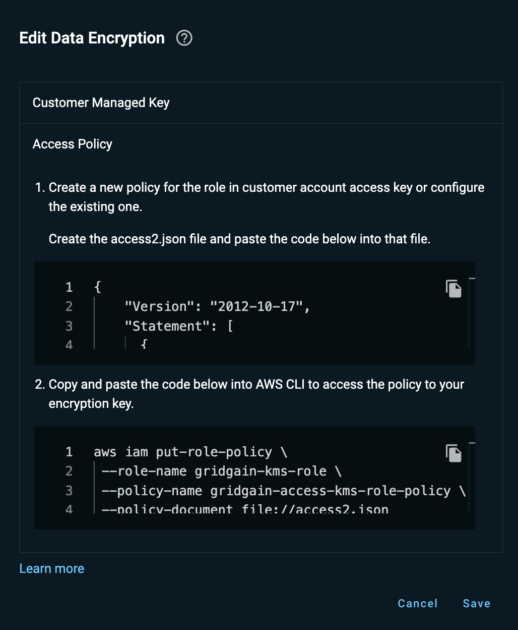 change encryption 3