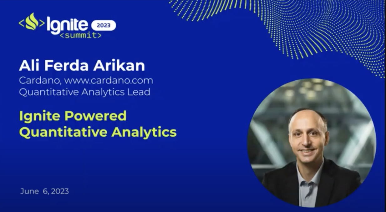 Ignite Powered Quantitative Analytics | GridGain