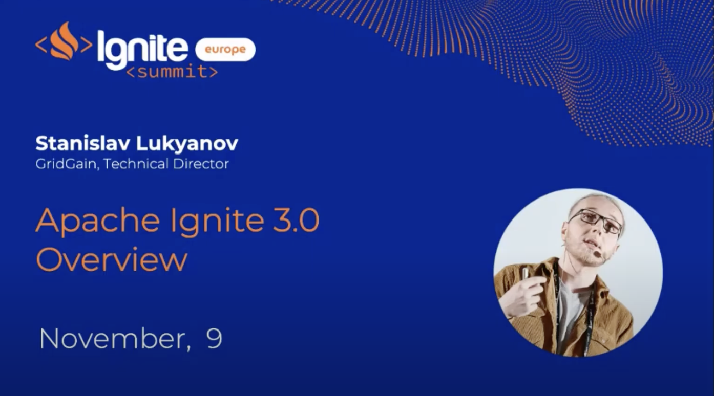 Apache Ignite 3.0 Overview | GridGain