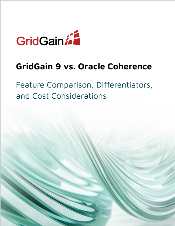GridGain and Oracle Coherence Feature Comparison