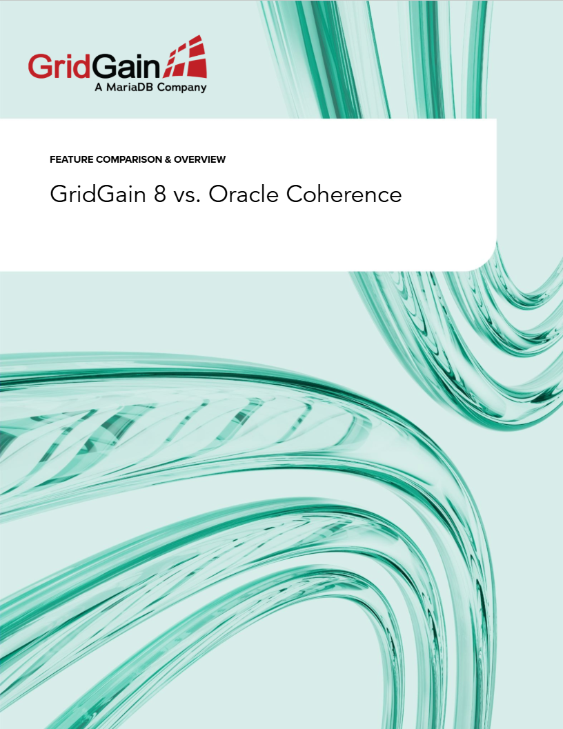 GridGain and Oracle Coherence Feature Comparison