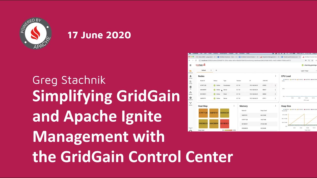 Simplifying GridGain and Apache Ignite Management with the GridGain ...