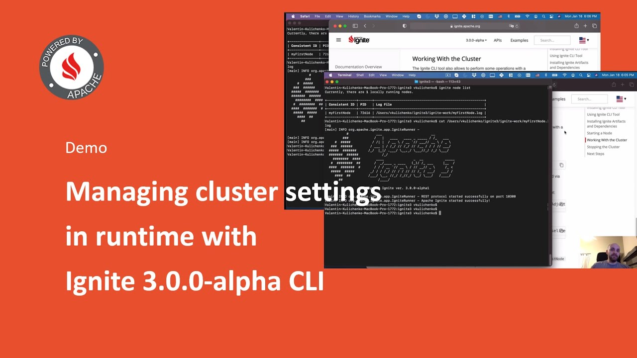 Managing cluster settings in runtime with Ignite 3.0.0-alpha CLI | GridGain
