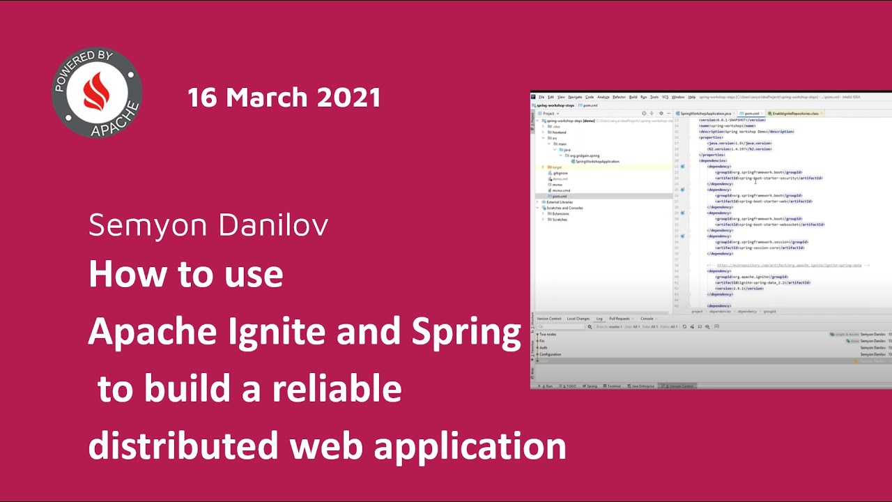 How to use Apache Ignite and Spring to build a reliable distributed web ...