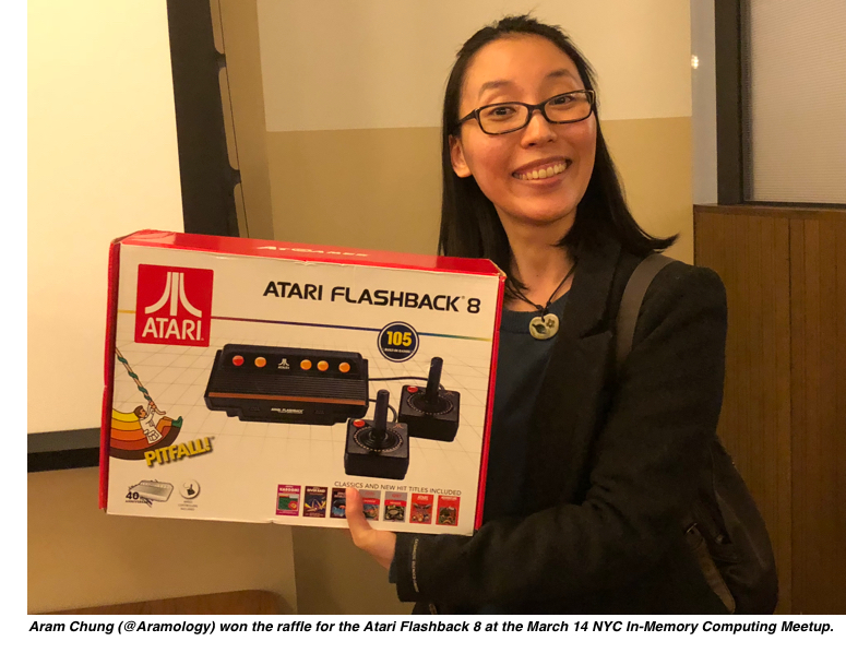 Aram Chung (@Aramology) won the raffle for the Atari retro-game bundle