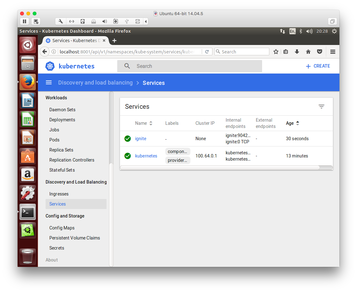 Figure 2. Ignite Service