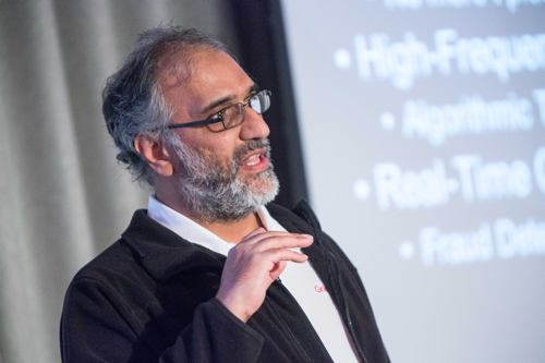 GridGain's technical evangelist Akmal Chaudhri.