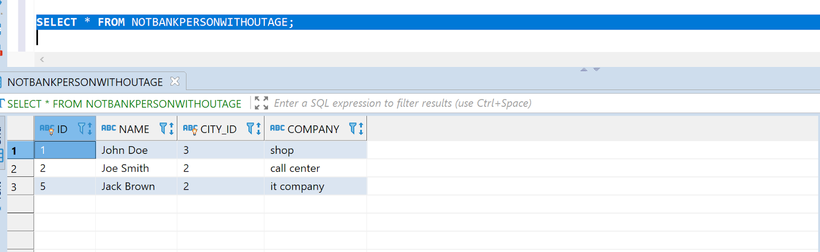 Query Data From GridGain and Hadoop 3