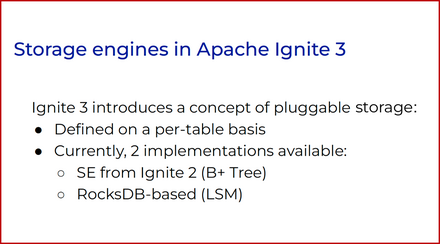 Pluggable Storage & Other New Features in Apache Ignite 3.0 Alpha 5