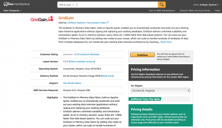 GridGain on AWS: Episode I - AWS Marketplace Deployment GridGain on AWS: Episode I - AWS Marketplace Deployment