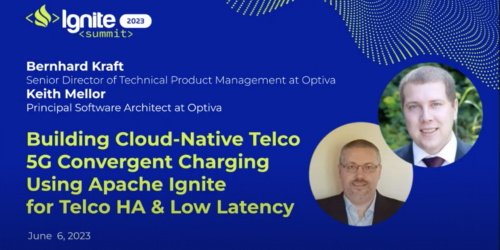 Building Cloud-Native Telco 5G Convergent Charging Using Apache Ignite for Telco HA & Low Latency