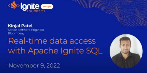 Real-Time Data Access with Apache Ignite SQL