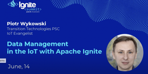 Data Management in the IoT with Apache Ignite 