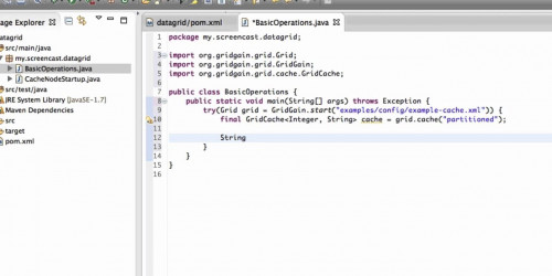 GridGain - Basic Cache Operations