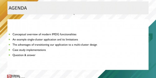 Designing Multi-Cluster In-Memory Computing Applications