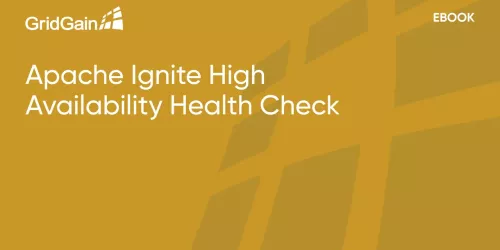 Apache Ignite High Availability Health Check