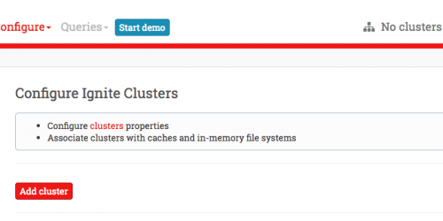 How to monitor multiple Apache® Ignite™ clusters