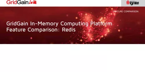 GridGain and Redis Feature Comparison