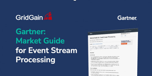 Gartner Market Guide for Event Stream Processing